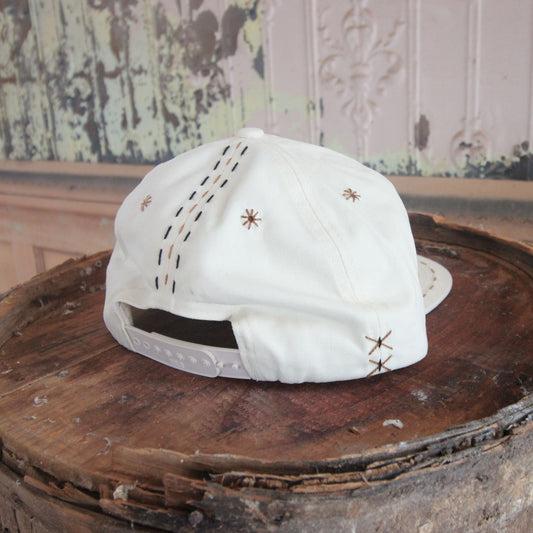 X-STITCH ANTIQUE - OFF WHITE