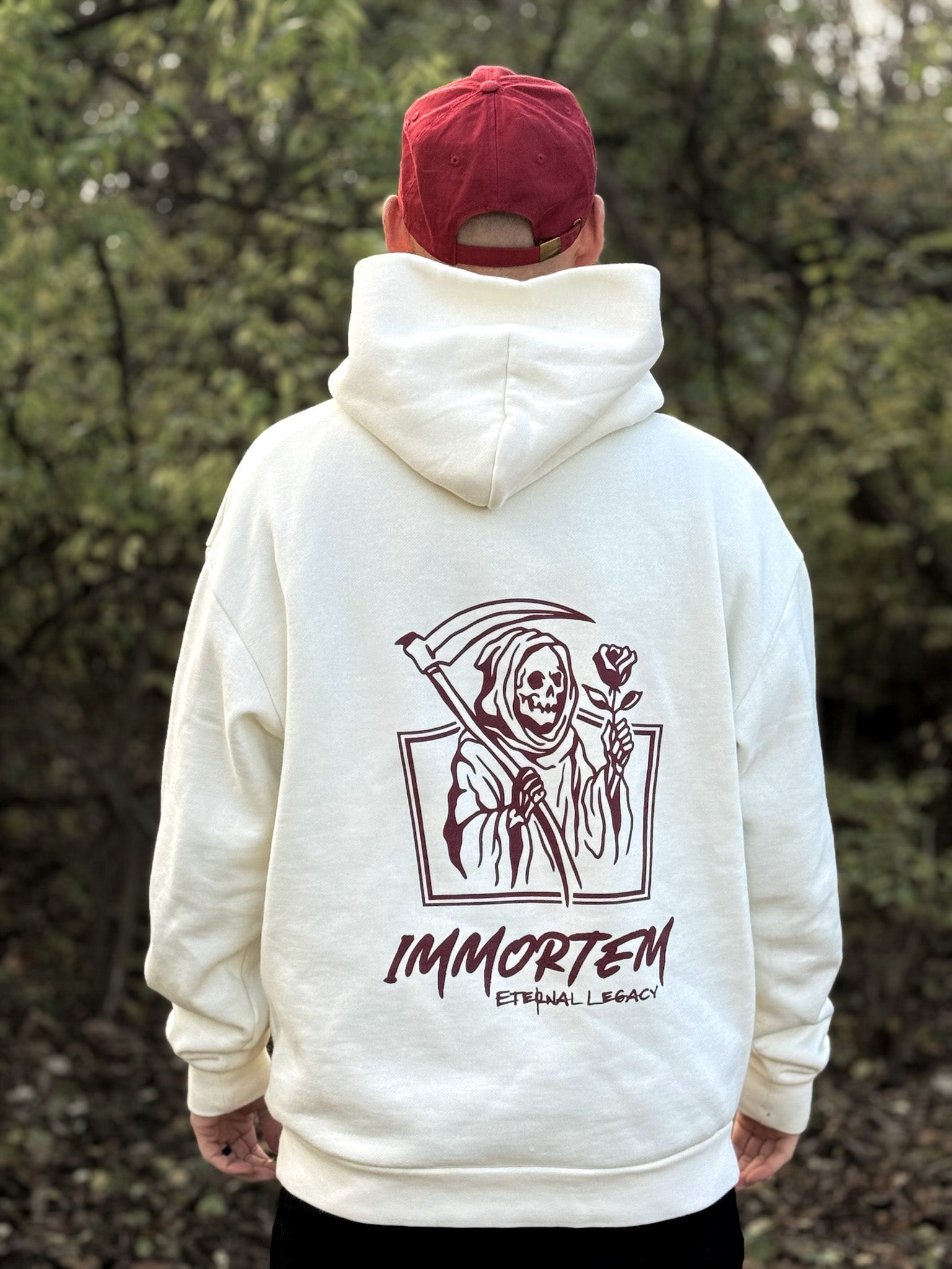THE REAPER & THE ROSE HOODIE