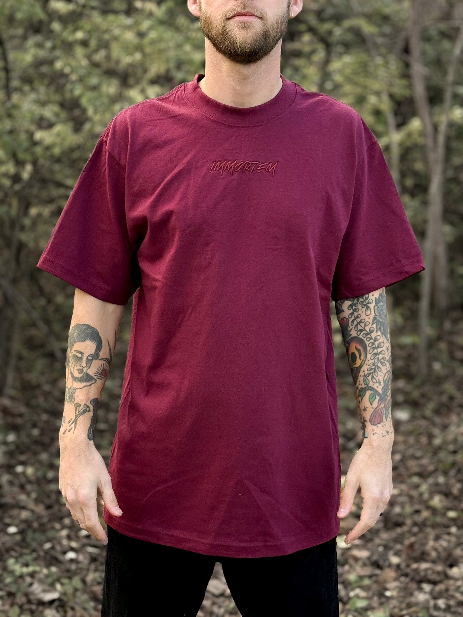 ROSE HEAVYWEIGHT SHORT SLEEVE