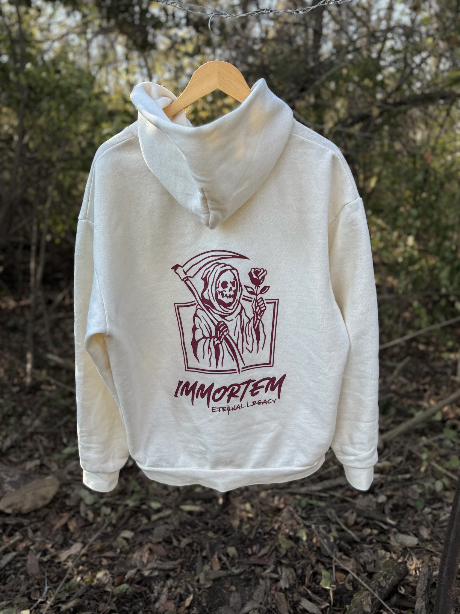 THE REAPER & THE ROSE HOODIE