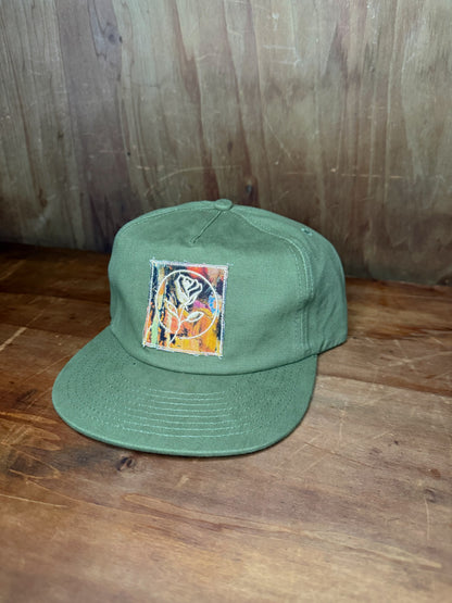 LIFEBLOOD Olive Snapback