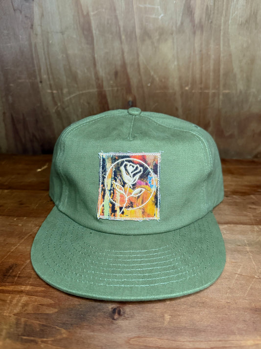 LIFEBLOOD Olive Snapback