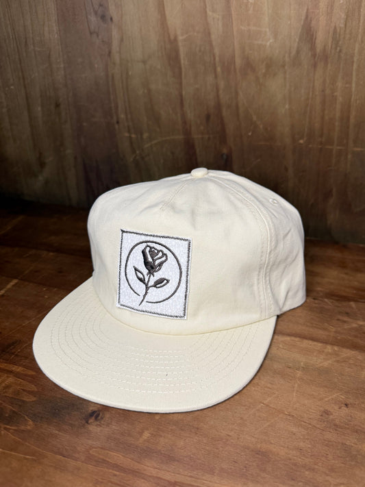 Floral White - Off-White Snapback