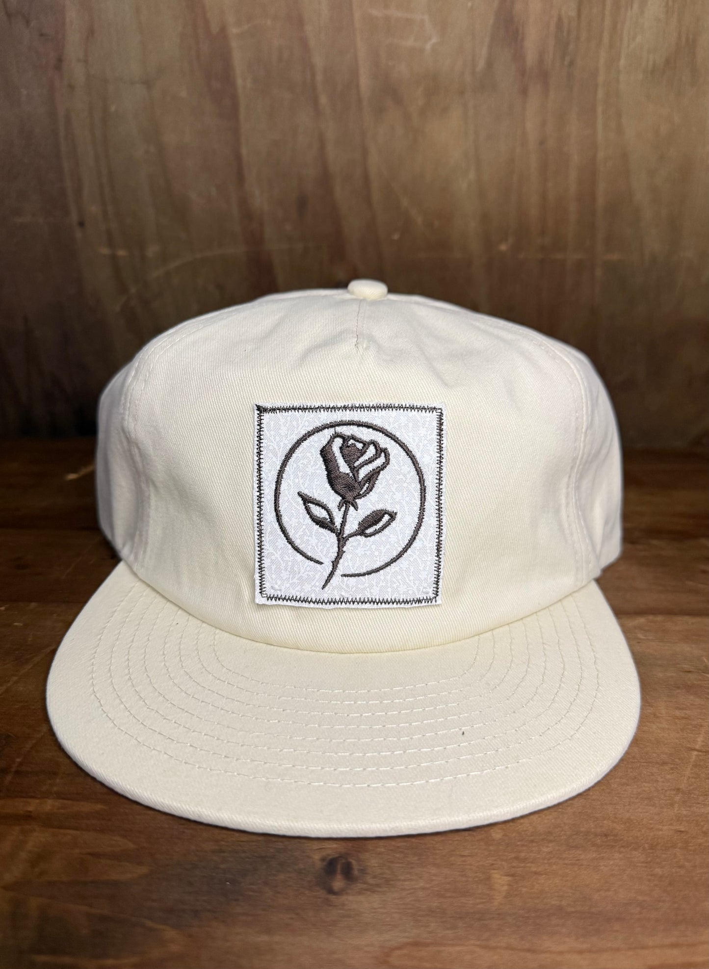Floral White - Off-White Snapback