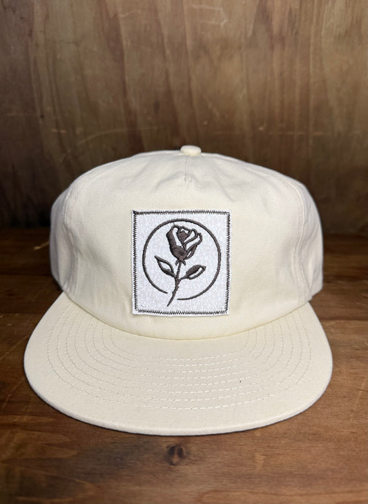 Floral White - Off-White Snapback